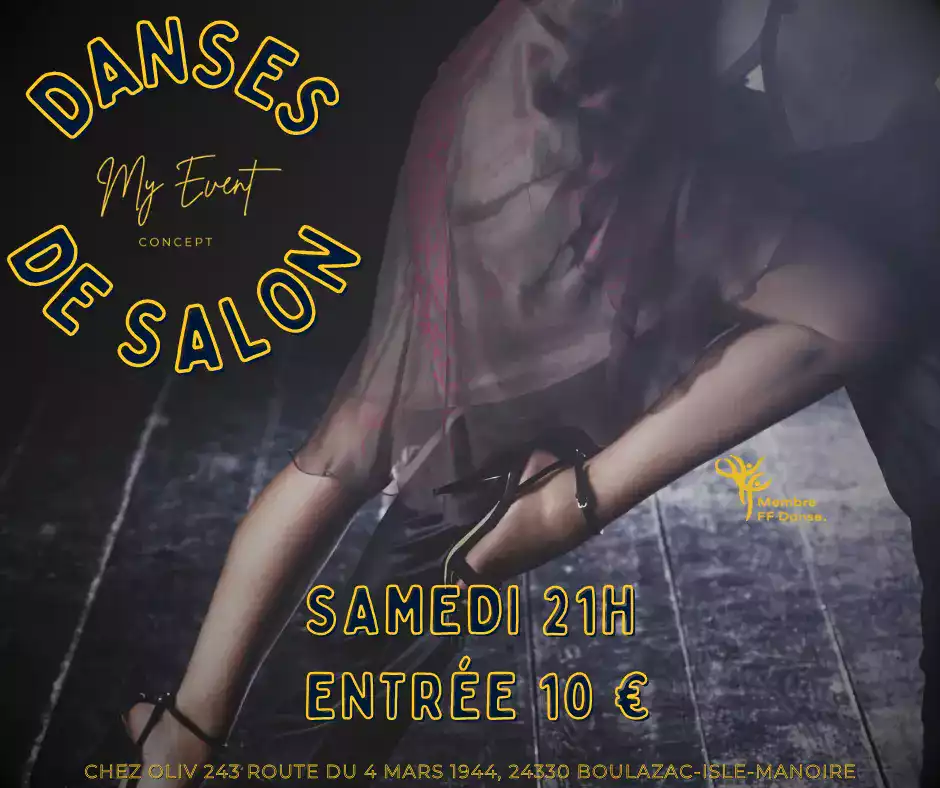 My Event Concept - Cours de danse, évènements dansants et animation à Coulounieix-Chamiers, photo danse de salon evenement