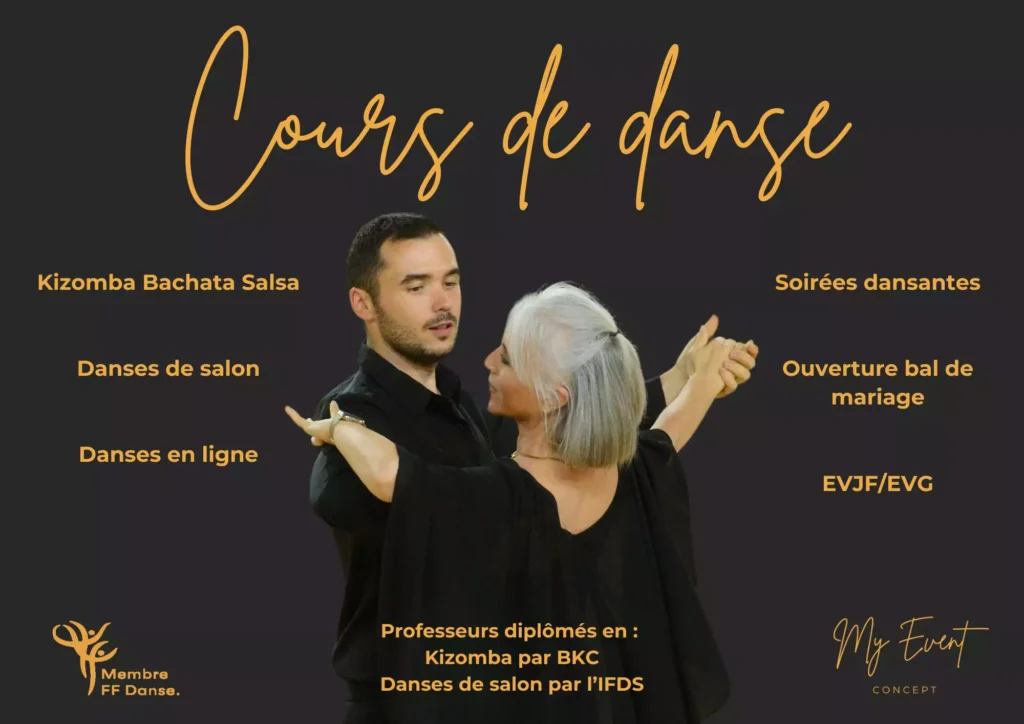 myeventconcept_planning verso cours collectif janvier 2025 danses de salon danse en ligne kizomba bachata salsa